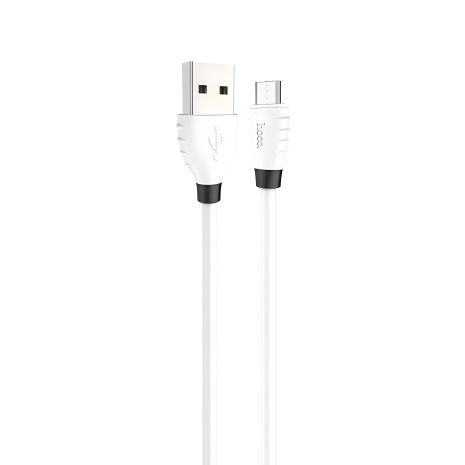 USB Hoco X27 Excellent Micro 1.2m Білий