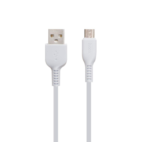 USB Hoco X20 Desert Camel Micro 2.4A 1m Білий