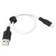 USB Hoco X20 Type-C 1m Black