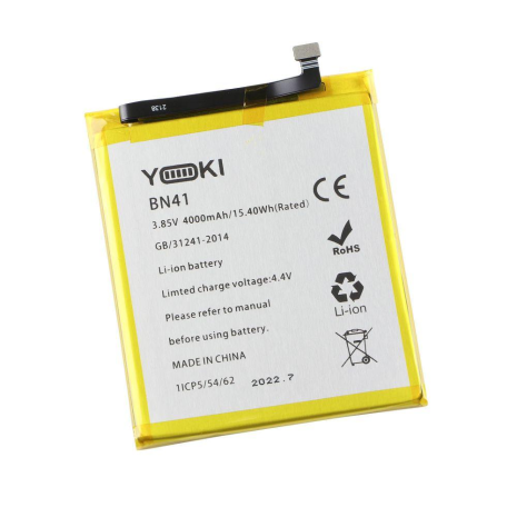 Акумулятор Yoki для Xiaomi Redmi Note 4/BN41 (China Version, MediaTek, MTK) 4100 mAh Акумулятор Yoki для Xiaomi Redmi Note 4/BN41 (China Version, MediaTek, MTK) 4100 mAh