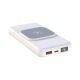 XO PR161 Powerbank Magnetic Wireless (10000 mAh, Out: USB-A 22.5W, Type-C 20W, Qi 15W, In: Type-C 18W PD) с LED индикатором Белый