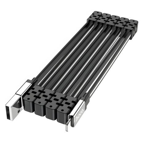 Кабель USB Hoco U103 Magnetic absorption charging data for Lightning Чёрный Кабель USB Hoco U103 Magnetic absorption charging data for Lightning Чёрный