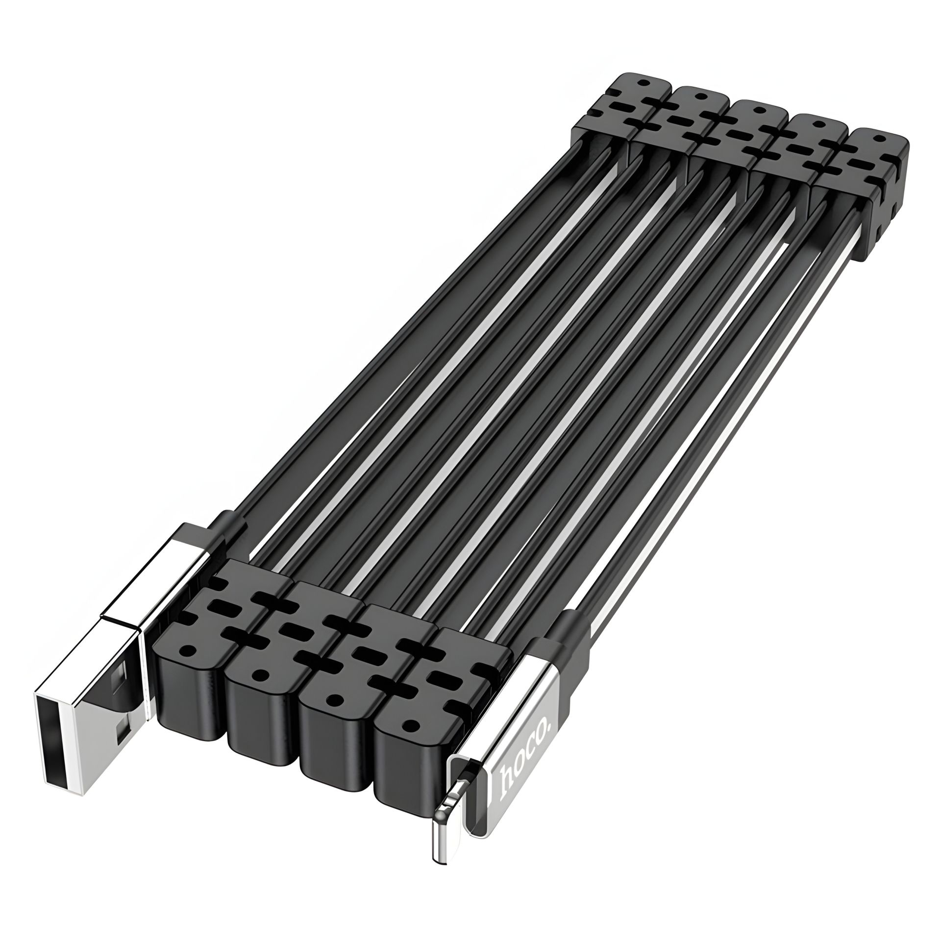 Кабель USB Hoco U103 Magnetic absorption charging data for Lightning Чёрный Кабель USB Hoco U103 Magnetic absorption charging data for Lightning Чёрный