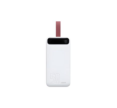 Повербанк Remax Proda PD-P97 Leading series (50000 mAh/Out: 2USB 5V/2A/In: Type-C, micro-USB 5V/2A) з LED Дисплеєм та ліхтариком, Білий