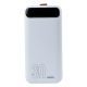 Повербанк Remax Proda PD-P96 Leading series (30000 mAh/Out: 2USB 5V/2A/In: Type-C, micro-USB 5V/2A) з LED Дисплеєм та ліхтариком, Білий
