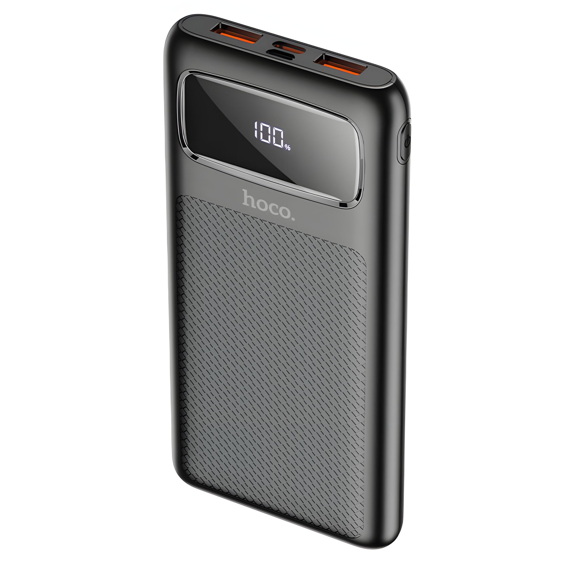 Повербанк Hoco J81 Fast Way (10000mAh / Out: USB 22,5W QC3.0, Type-C 20W PD / In: Type-C 18W, Micro-USB 18W ) с LED Дисплеем, Чёрный Повербанк Hoco J81 Fast Way (10000mAh / Out: USB 22,5W QC3.0, Type-C 20W PD / In: Type-C 18W, Micro-USB 18W ) с LED Дисплеем, Чёрный