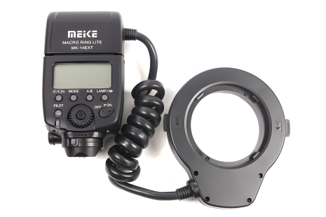Кольцевая макровспышка Meike для Canon MK-14EXT