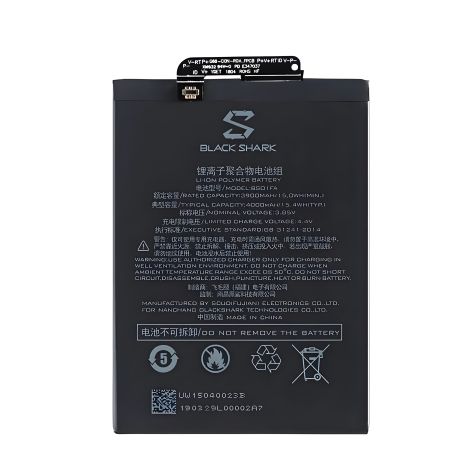 Акумулятор Xiaomi Black Shark BS01FA (BSO1FA)/Black Shark Helo SKR-H0, SKR-A0 4000mAh [Original PRC] 12 міс. гарантії