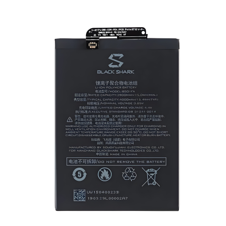 Акумулятор Xiaomi Black Shark BS01FA (BSO1FA)/Black Shark Helo SKR-H0, SKR-A0 4000mAh [Original PRC] 12 міс. гарантії
