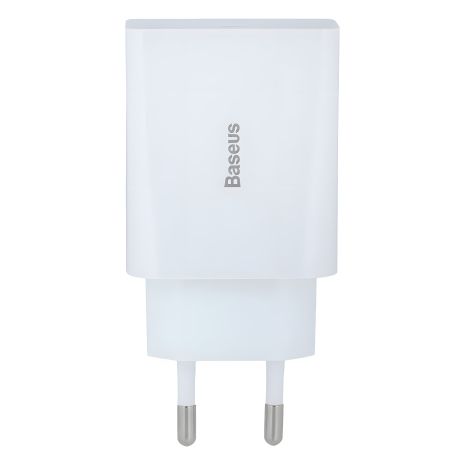 Зарядное устройство Baseus PD 20W 3A CCFS-SN белого цвета