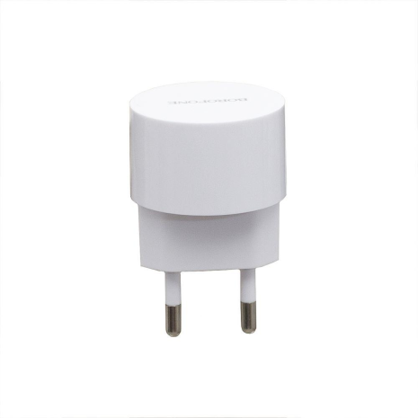 Сетевое Зарядное Устройство Borofone BA23A 2USB 2.4A Белый
