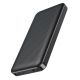 Повербанк Borofone BJ3 Minimalist (10000 mAh/Out: 2USB 5V/2A/In: Type-C, micro-USB 5V/2A) з LED індикатором, Чорний