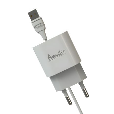 Avantis A818 Pro Білий зарядний пристрій 1USB Micro