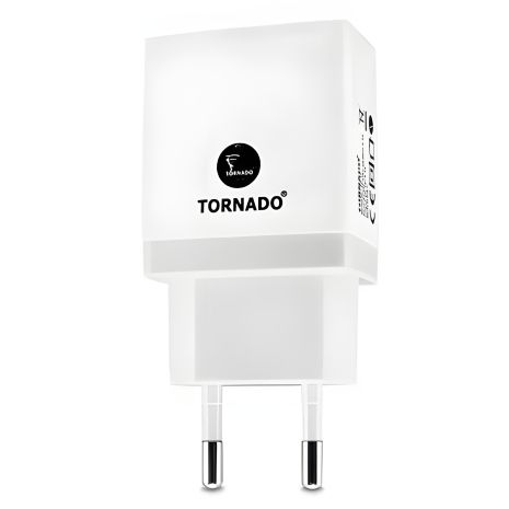 Зарядное устройство Tornado TD-04 1USB 0.8A White
