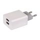 Зарядное устройство XO L65 EU Micro 2USB 2.4A White