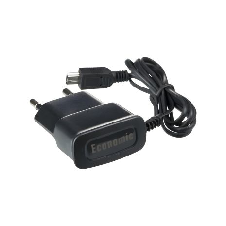 Зарядное устройство Economic 0.75A miniUSB black Зарядное устройство Economic 0.75A miniUSB black