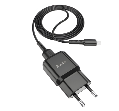 Avantis A480 Чорний зарядний пристрій 1USB Micro
