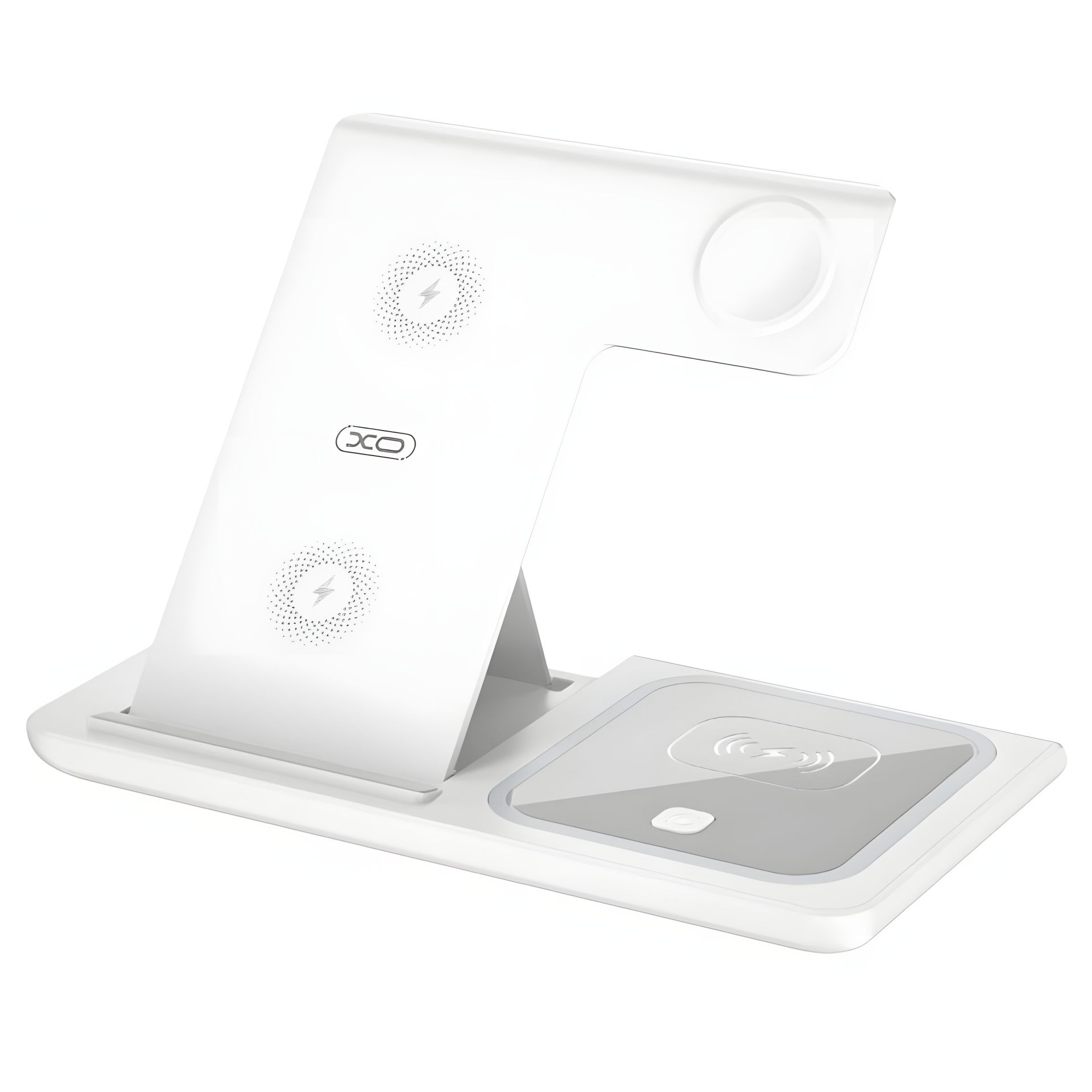 Зарядное устройство беспроводное XO WX023 3 в 1 Белое Зарядное устройство беспроводное XO WX023 3 в 1 Белое