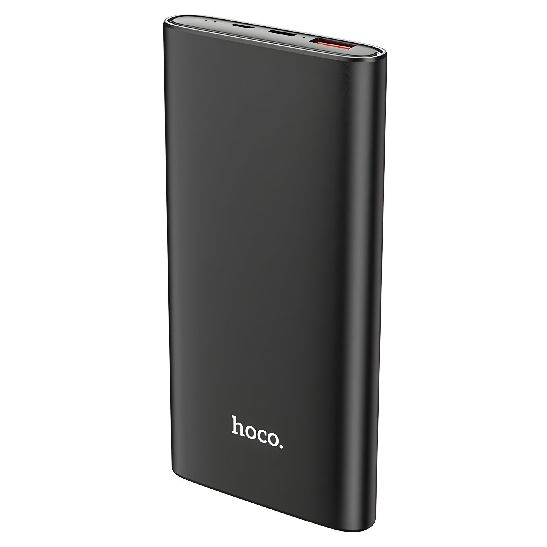 Hoco J83 повербанк 10000 mAh 20W PD Type-C, 18W QC3.0 USB, металл, LED индикатор, Black Hoco J83 повербанк 10000 mAh 20W PD Type-C, 18W QC3.0 USB, металл, LED индикатор, Black