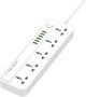 Подовжувач мережевий LDNIO SC5614 5 розеток / 6 USB Білий