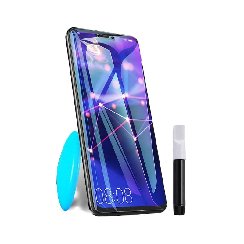 Захисне скло PowerPlant для Samsung Galaxy Note 10 Plus (рідкий клей + УФ лампа) Захисне скло PowerPlant для Samsung Galaxy Note 10 Plus (рідкий клей + УФ лампа)