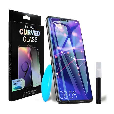 Full screen PowerPlant защитное стекло для Xiaomi Mi 10 Pro, Black