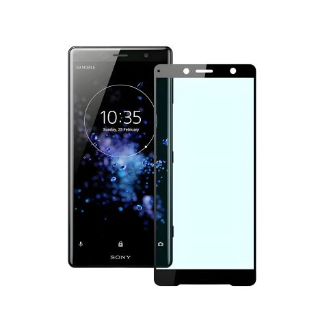 Захисне скло PowerPlant Full screen для Sony Xperia XA2 Ultra, Black