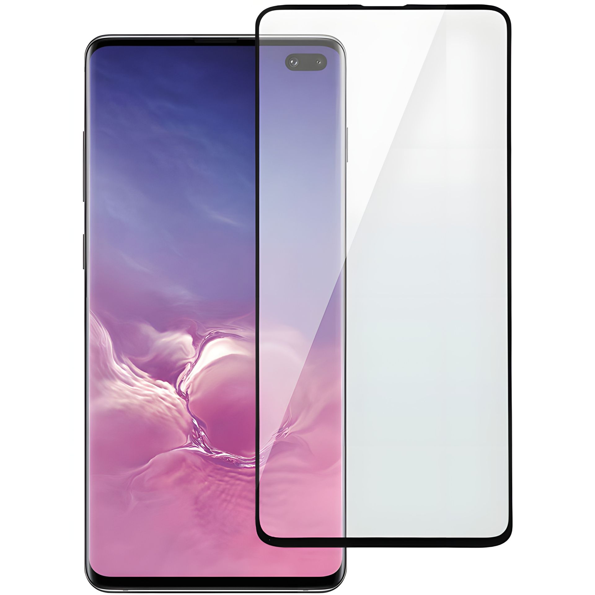 Защитное стекло 3D PowerPlant для Samsung Galaxy S10 Plus Защитное стекло 3D PowerPlant для Samsung Galaxy S10 Plus