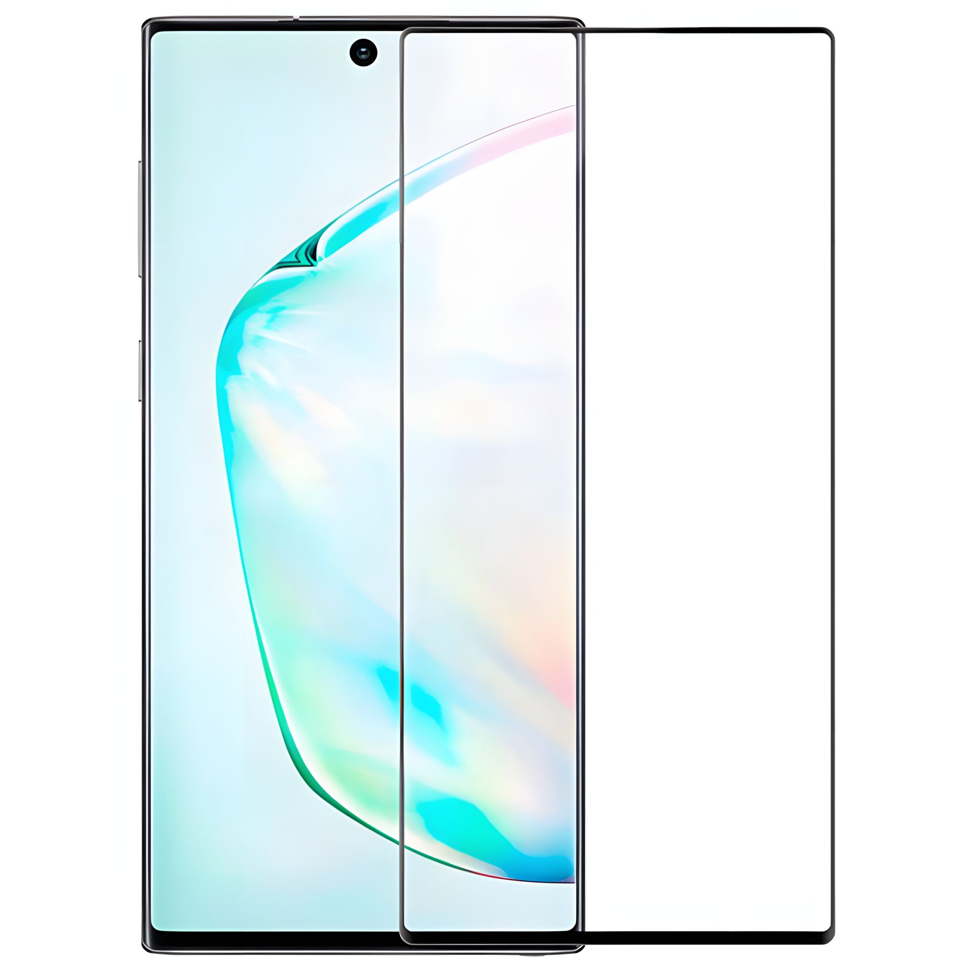 Полноэкранное защитное стекло PowerPlant для Samsung Galaxy Note 20, Black Полноэкранное защитное стекло PowerPlant для Samsung Galaxy Note 20, Black