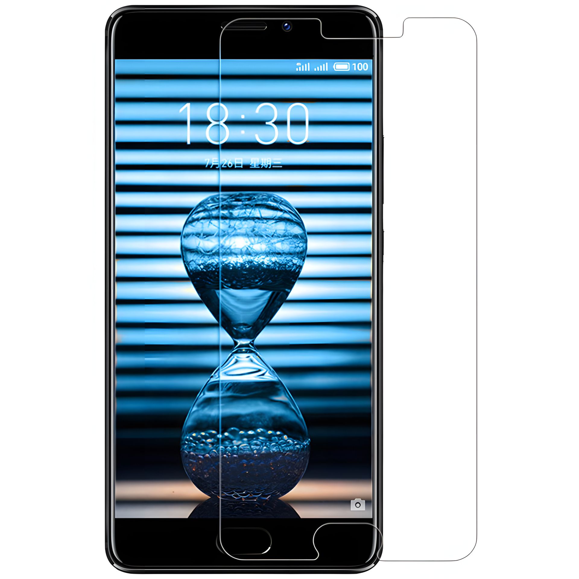 Защитное стекло PowerPlant для Meizu M5 Защитное стекло PowerPlant для Meizu M5