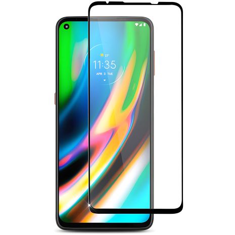 Стекло Full screen PowerPlant для Motorola Moto G9 Plus, Black Стекло Full screen PowerPlant для Motorola Moto G9 Plus, Black