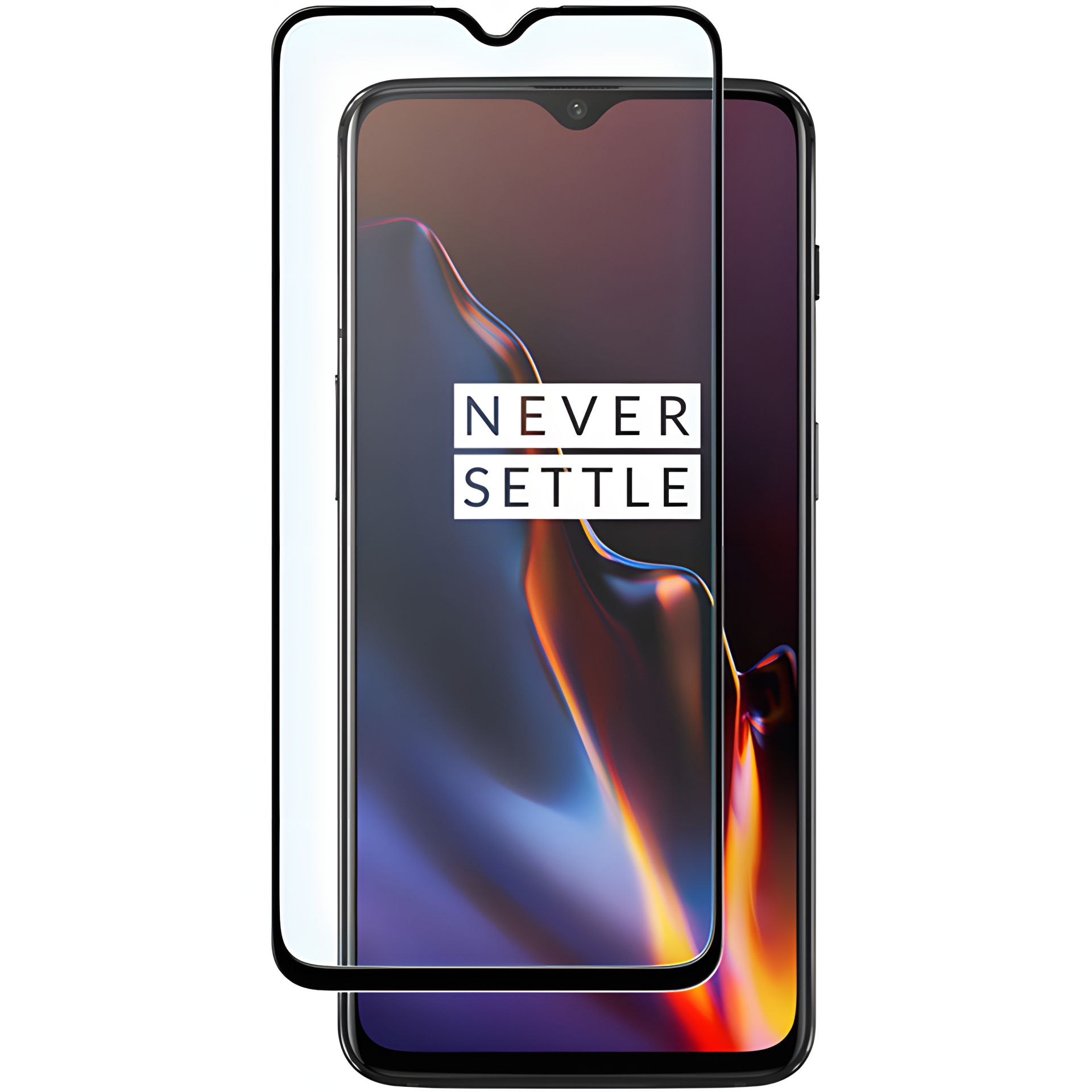 Защитное стекло Full screen PowerPlant для OnePlus 6T, Black Защитное стекло Full screen PowerPlant для OnePlus 6T, Black