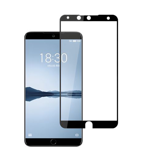 Full screen захисне скло PowerPlant для Meizu 15 Black