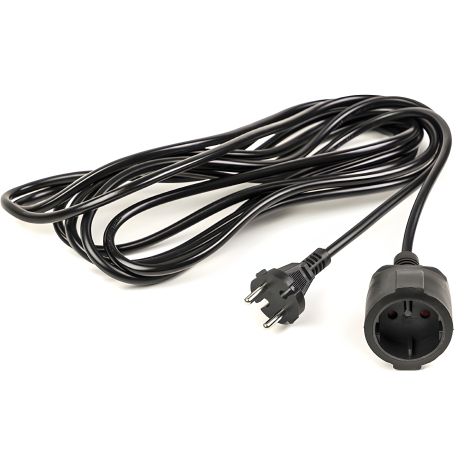 PowerPlant удлинитель 5 м, 2x1.0мм2, 8А (JY-3021/5) PowerPlant удлинитель 5 м, 2x1.0мм2, 8А (JY-3021/5)