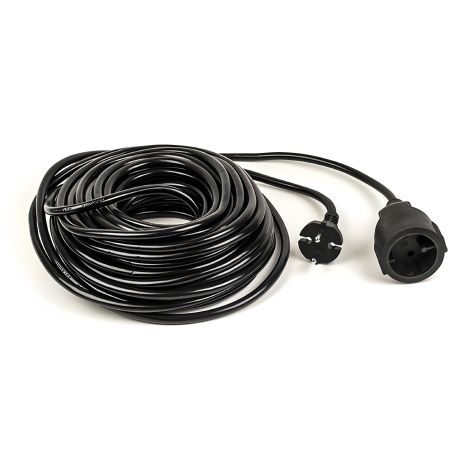 Подовжувач PowerPlant 20 м, 2x1.5мм2, 10А (JY-3021/20) Black Подовжувач PowerPlant 20 м, 2x1.5мм2, 10А (JY-3021/20) Black