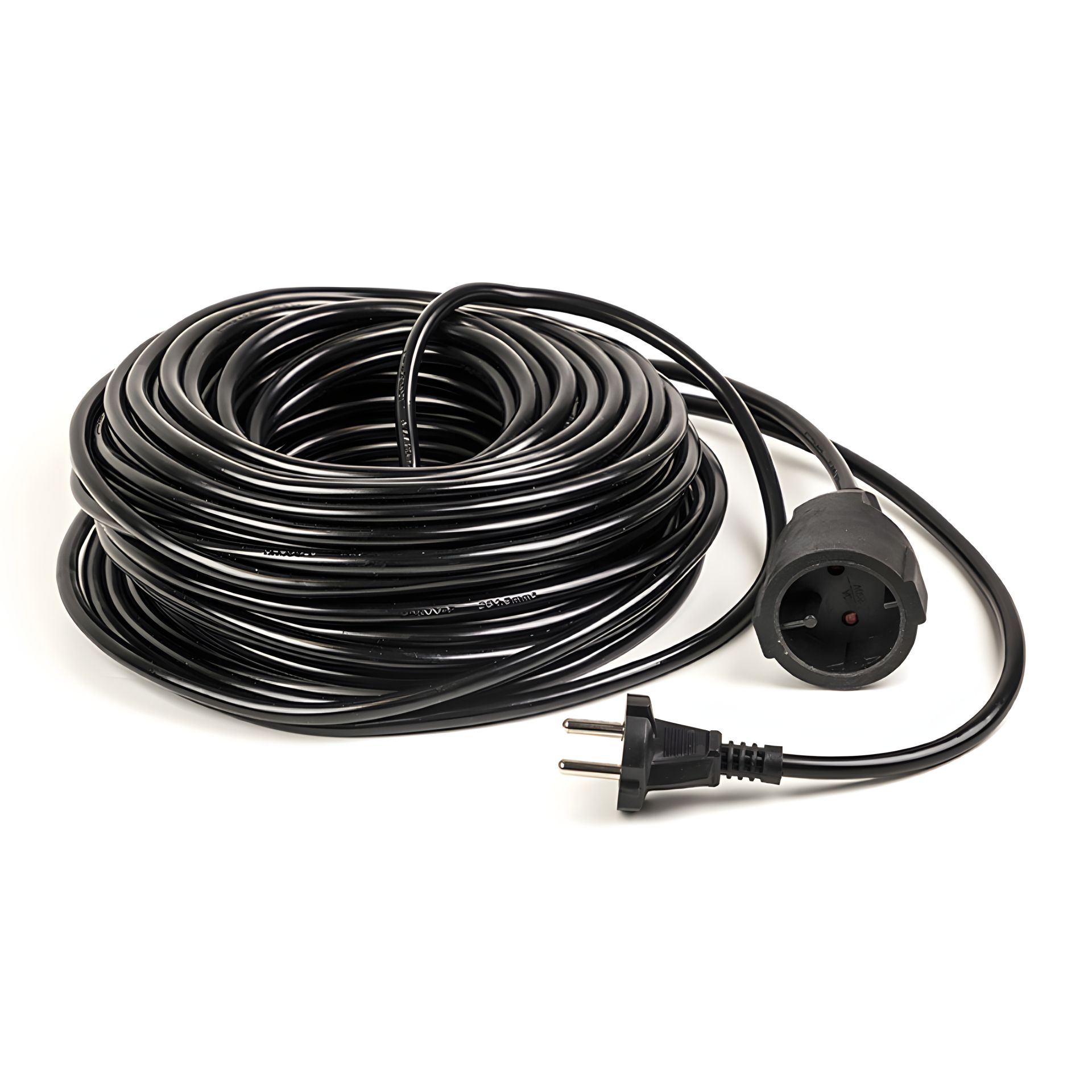 PowerPlant Удлинитель 50 м, 2x2.5мм2, 16А (JY-3021/50) PowerPlant Удлинитель 50 м, 2x2.5мм2, 16А (JY-3021/50)