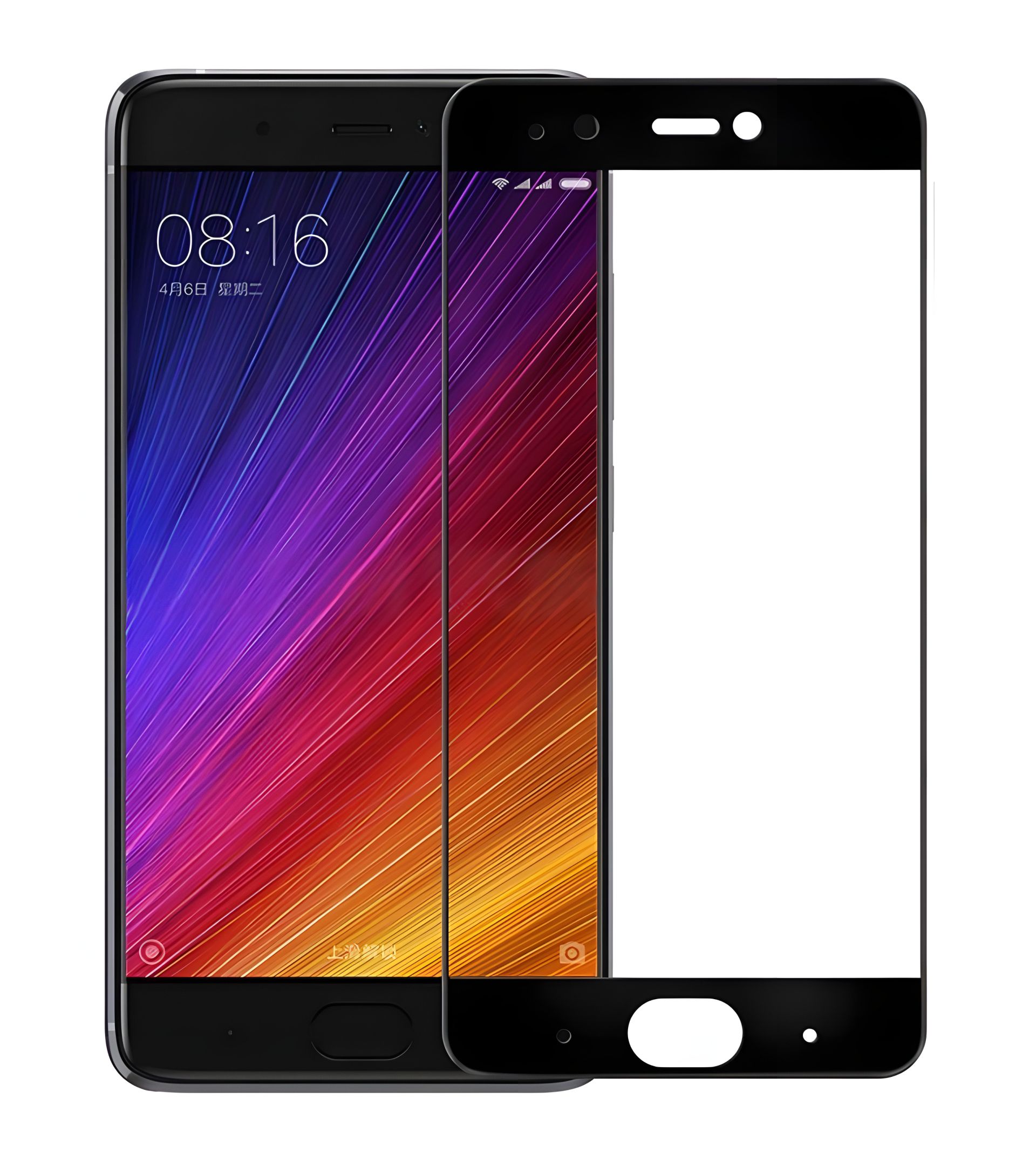 Защитное стекло PowerPlant для Mi 5s (Xiaomi) Full screen, Black Защитное стекло PowerPlant для Mi 5s (Xiaomi) Full screen, Black