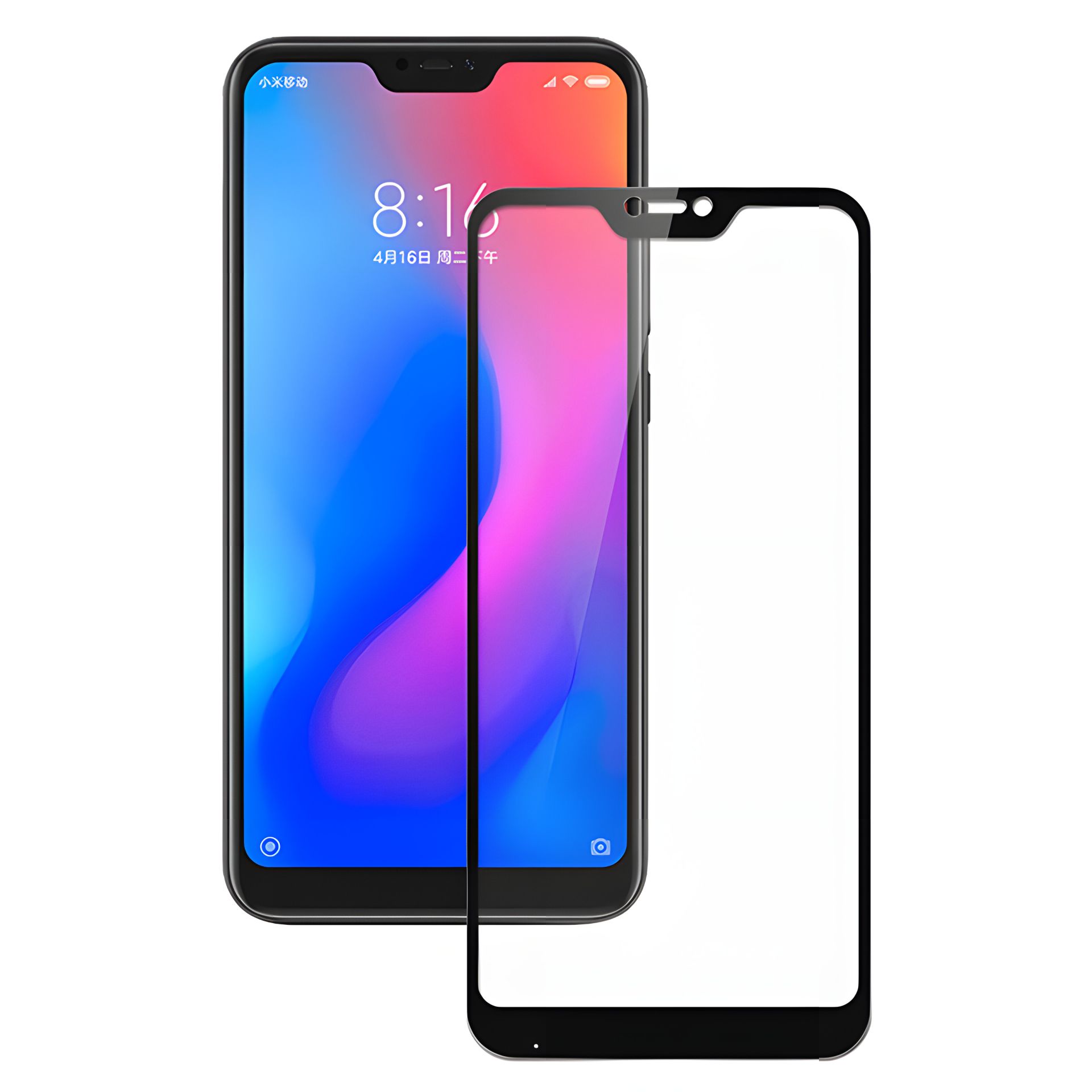 PowerPlant Full screen защитное стекло для Xiaomi Mi A2 Lite, Black PowerPlant Full screen защитное стекло для Xiaomi Mi A2 Lite, Black