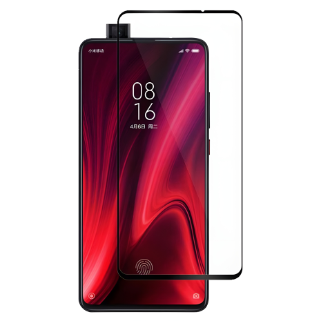 Full screen Захисне скло для Xiaomi Mi 9T Pro, Black - PowerPlant