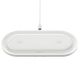 Бездротове ЗУ Borofone BQ7 2 пристрої по 10W White