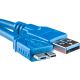 Кабель PowerPlant USB 3.0 AM - Micro, довжина 0.5м
