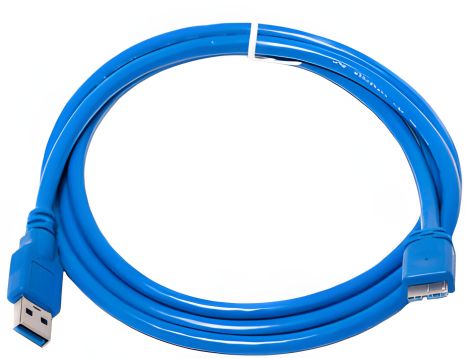 Кабель USB 3.0 AM - Micro PowerPlant, 1.5м Кабель USB 3.0 AM - Micro PowerPlant, 1.5м