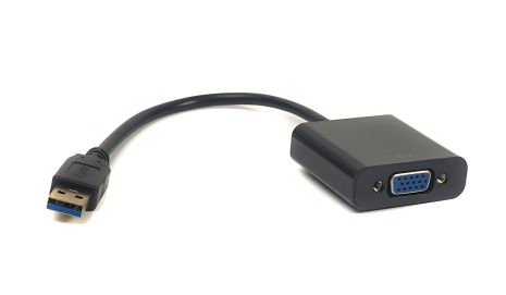 PowerPlant USB 3.0 M - VGA F перехідний кабель