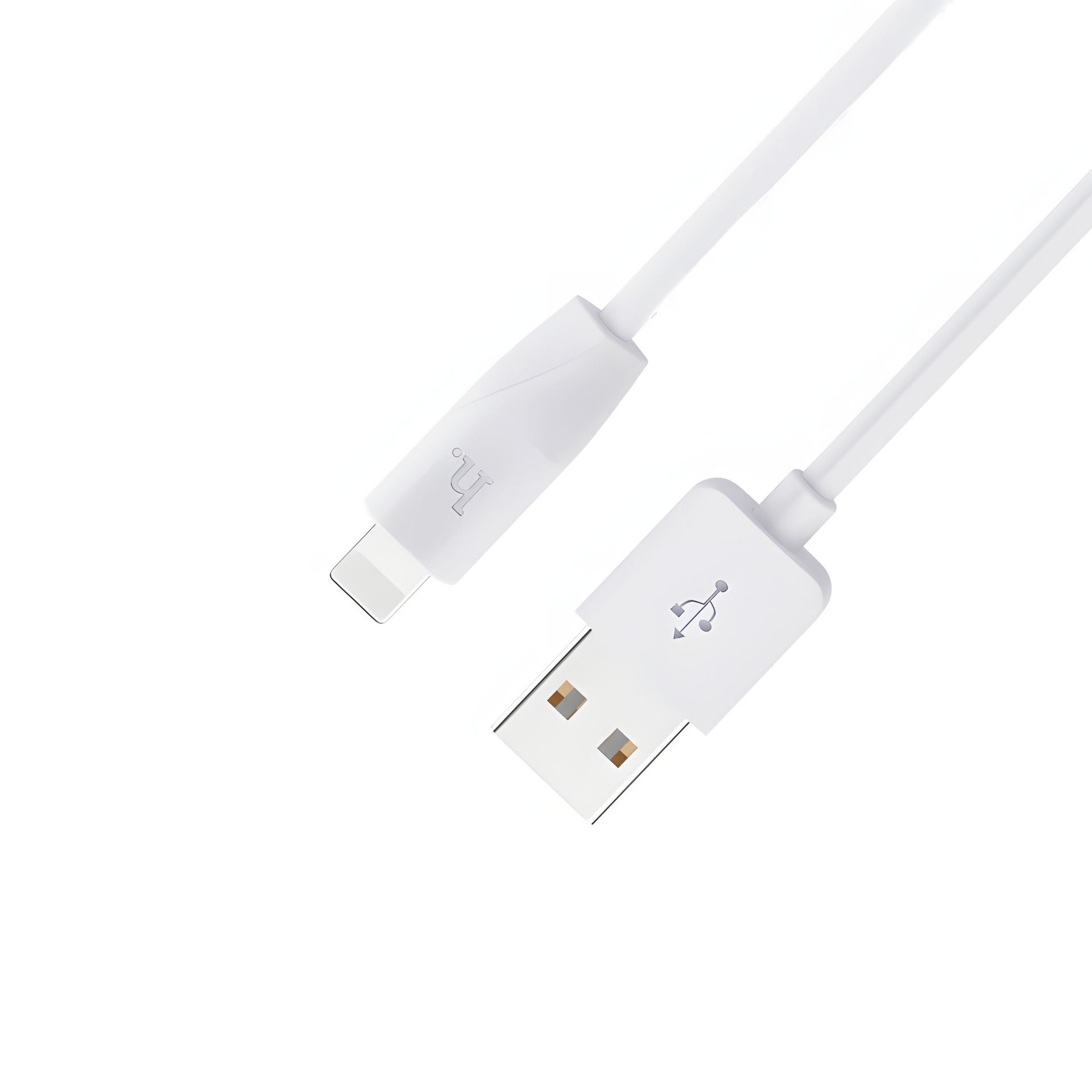 White 1m Rapid Lightning Cable Hoco X1 2.1A USB White 1m Rapid Lightning Cable Hoco X1 2.1A USB