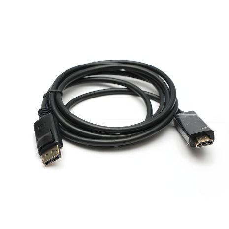 PowerPlant DisplayPort на HDMI видеокабель, 1.8м, позолоченные разъемы, версия 1.3V