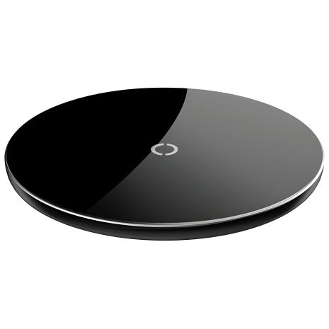 Бездротове ЗУ Baseus Simple Wireless Charger (CCALL-JK01) Black Бездротове ЗУ Baseus Simple Wireless Charger (CCALL-JK01) Black