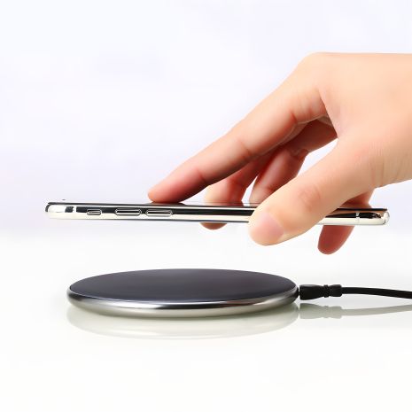 Беспроводное ЗУ Remax RP-W10 Silver Беспроводное ЗУ Remax RP-W10 Silver