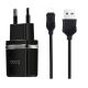 Зарядний пристрій Hoco C12 2USB 2.4A + Micro Cable, чорний