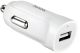 Car Charger 1 USB Hoco Z2 White + USB Cable - Lightning (1.5A)