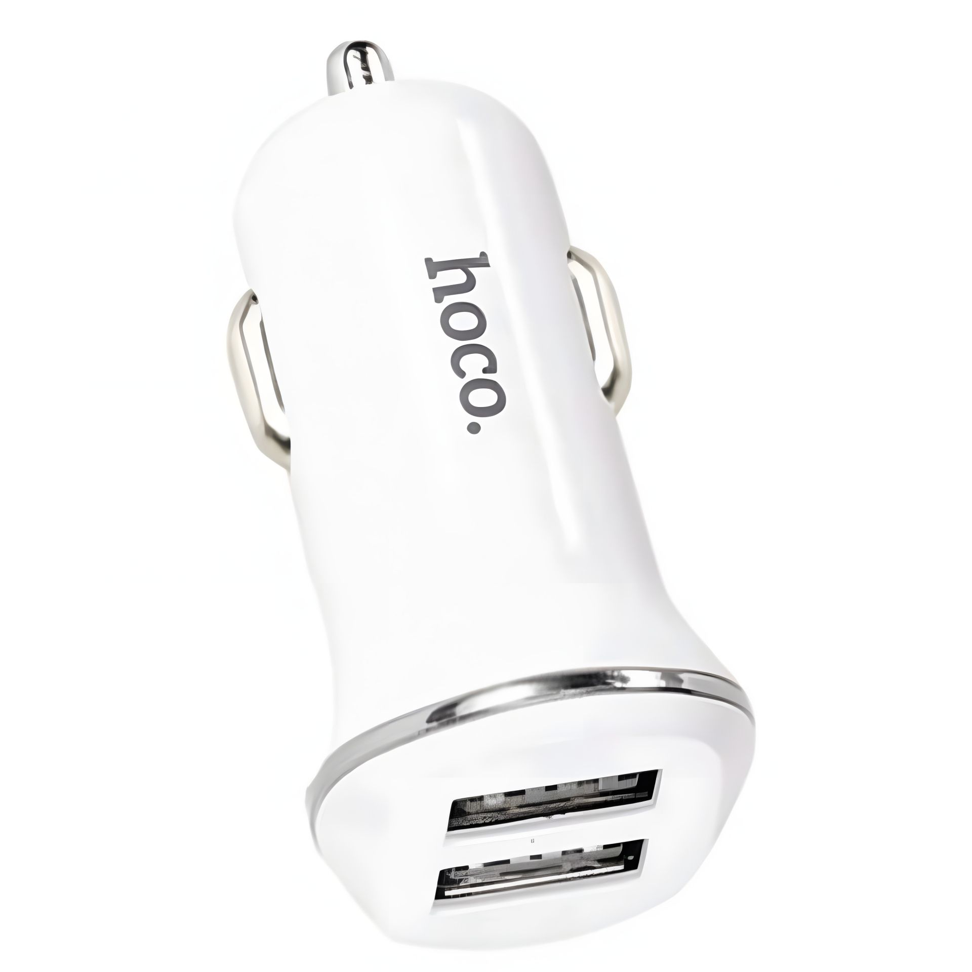 Зарядний пристрій для авто Hoco Z1 2USB White (2.1A) Зарядний пристрій для авто Hoco Z1 2USB White (2.1A)